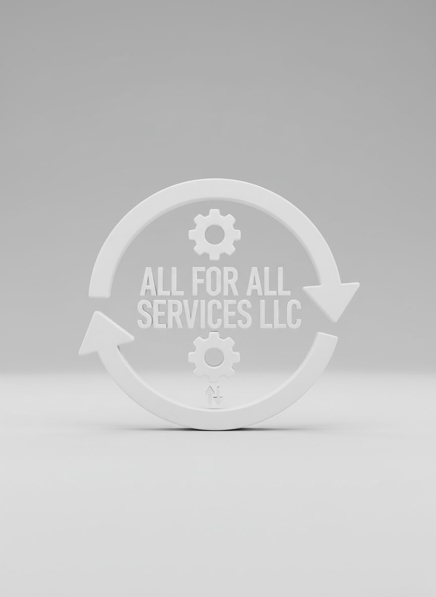 All for All Services Logo free 3D printable STL