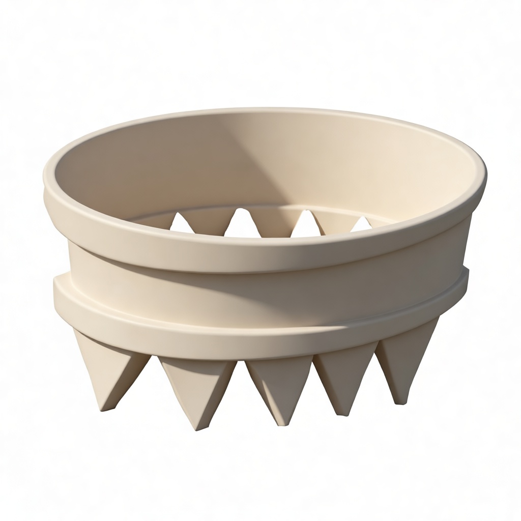 Circular Spike Ring free 3D printable STL