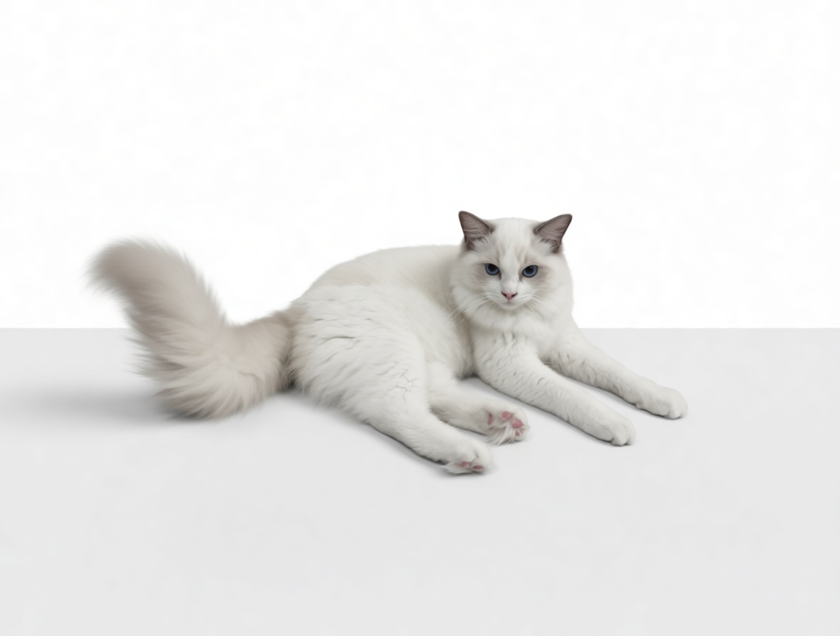 Ragdoll Cat Figurine free 3D printable STL