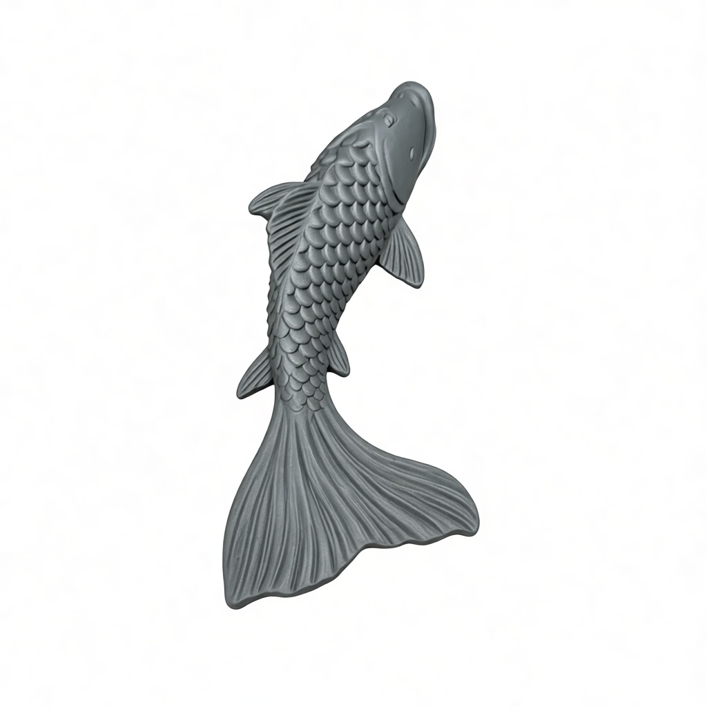 Koi Fish Figurine free 3D printable STL