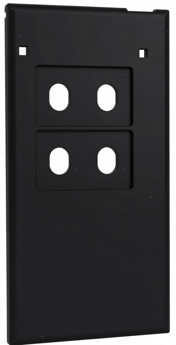 Double Outlet Wall Plate free 3D printable STL