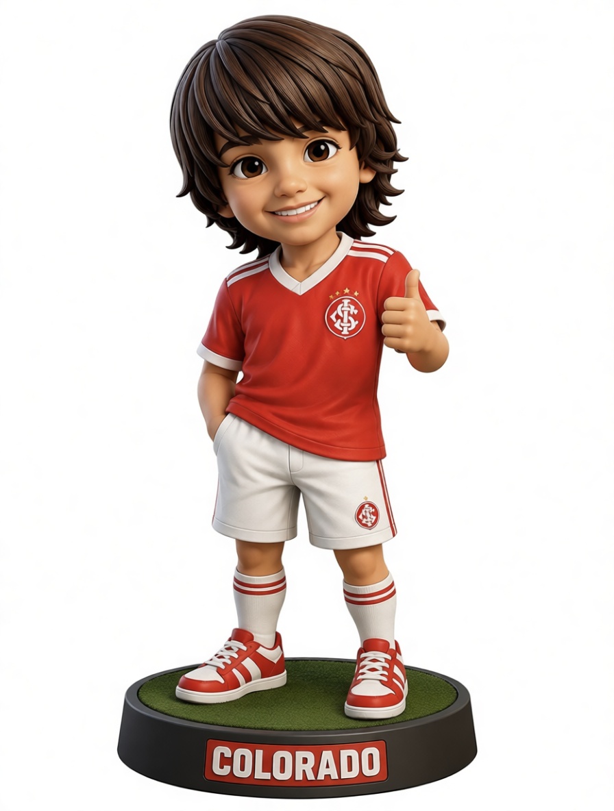 Colorado Soccer Kid Figurine free 3D printable STL