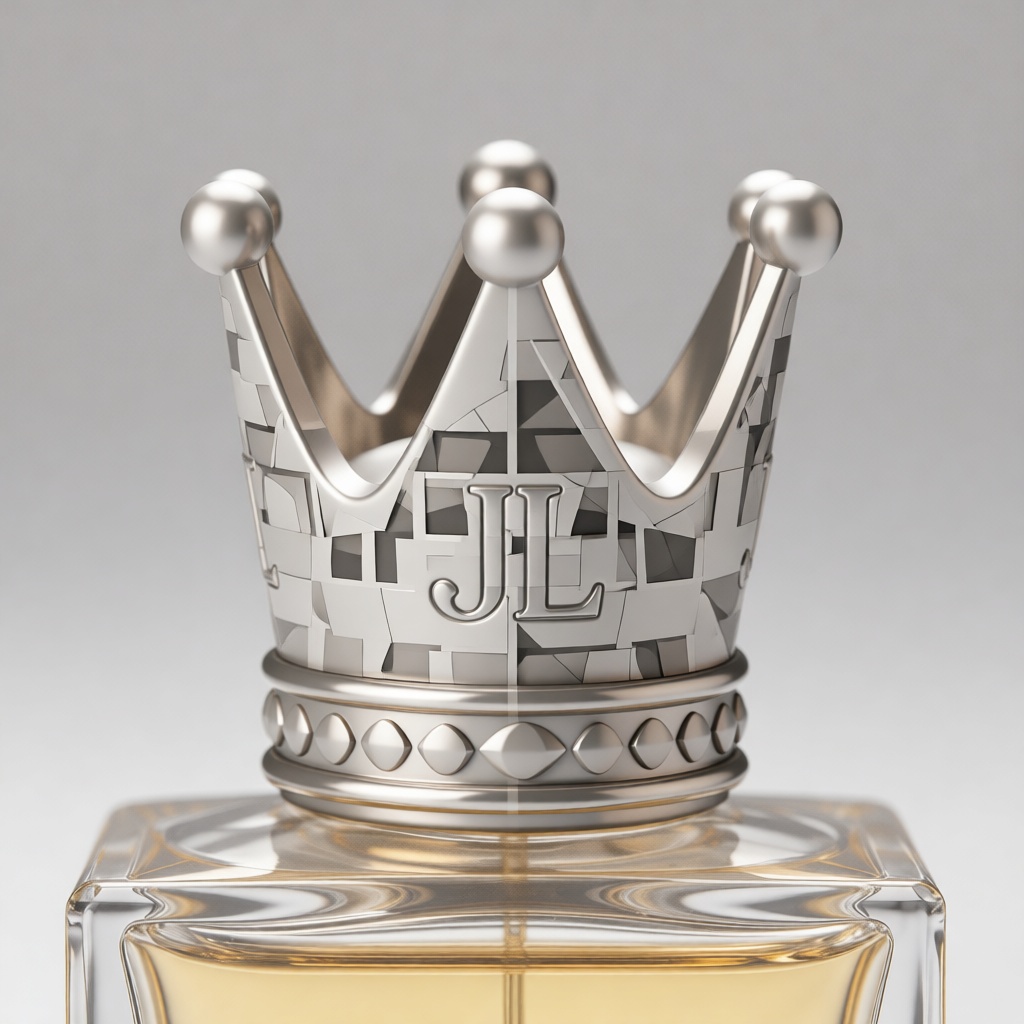 JL Crown Perfume Bottle free 3D printable STL