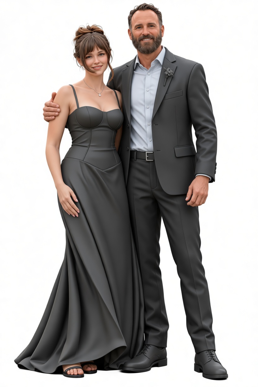 Elegant Couple Figurine free 3D printable STL