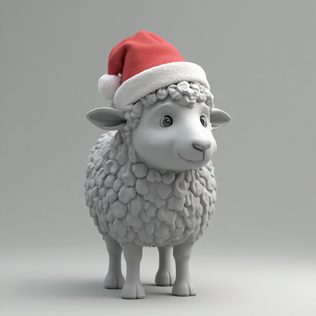 Herdwick Sheep Figurine free 3D printable STL