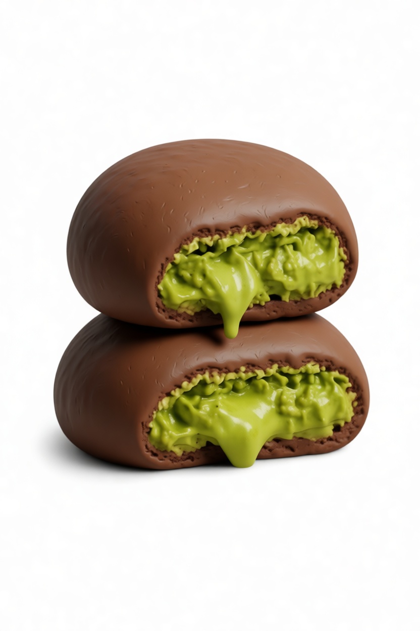 Matcha Mochi Pastry Model free 3D printable STL
