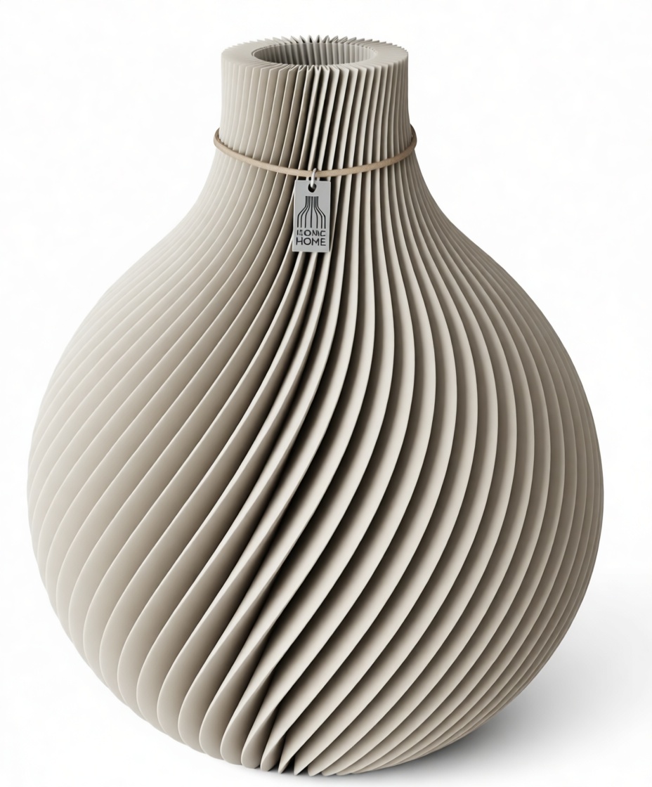 Modern Spiral Vase free 3D printable STL