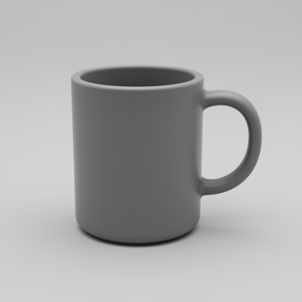 Small Coffee Mug free 3D printable STL