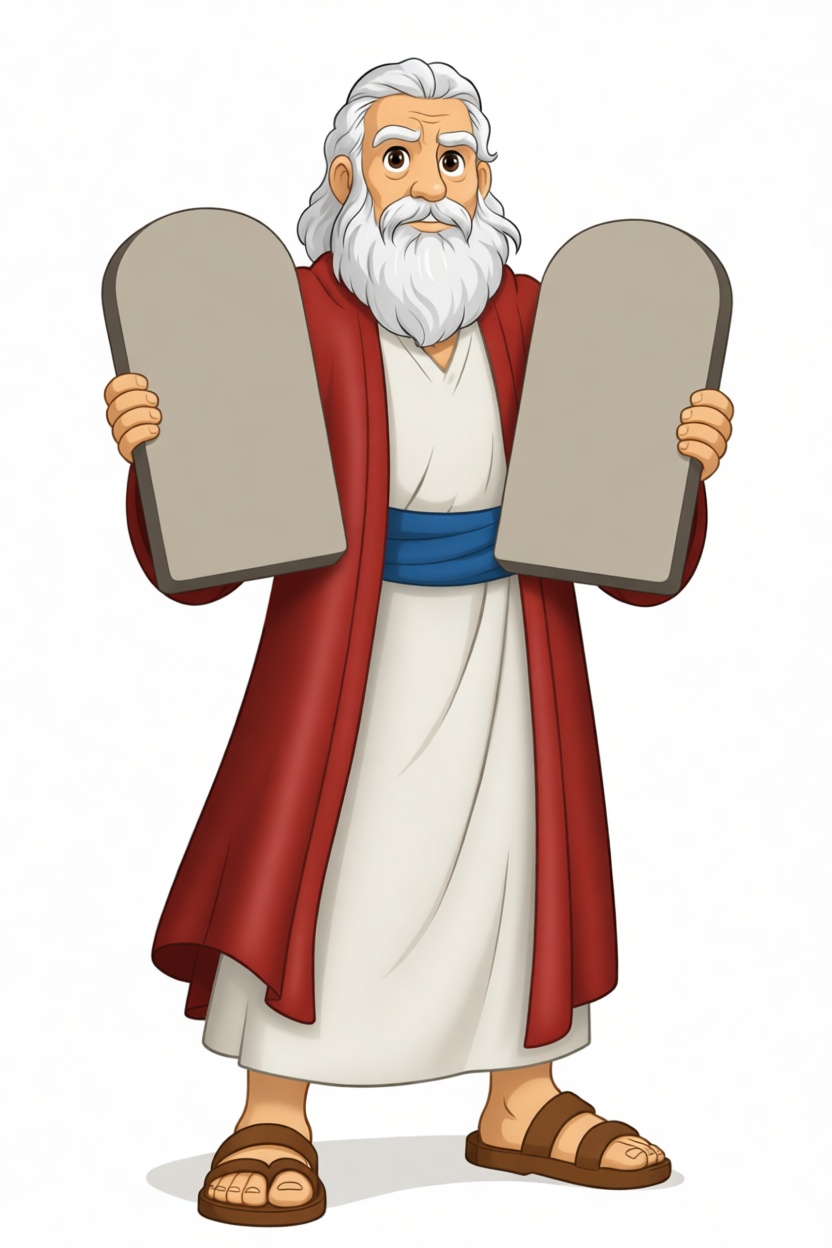 Moses Figurine free 3D printable STL