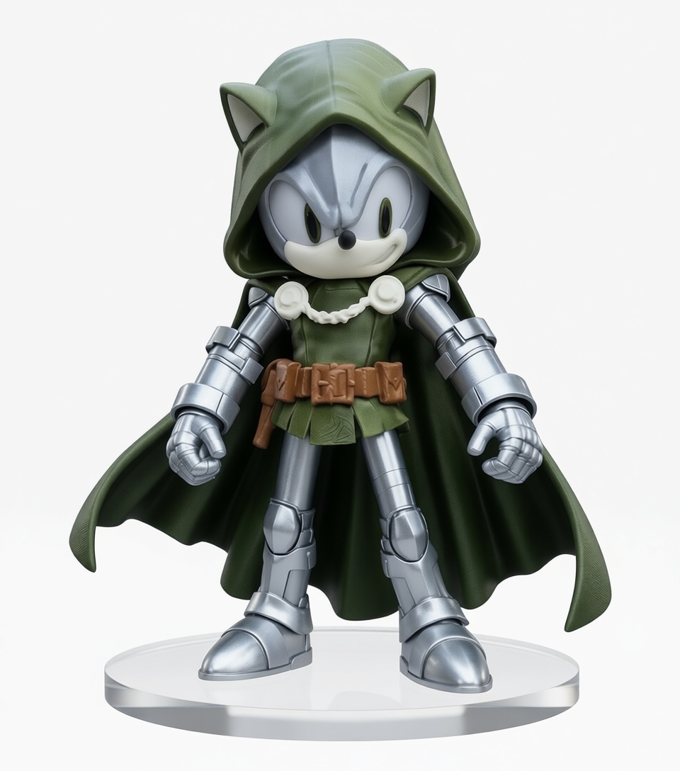 Sonic the Hedgehog Ranger Figurine free 3D printable STL