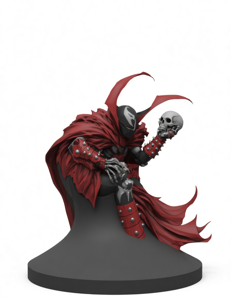Spawn Statue free 3D printable STL