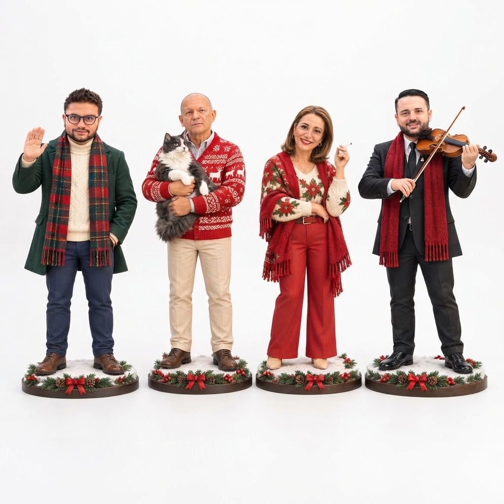 Custom Family Figurines free 3D printable STL
