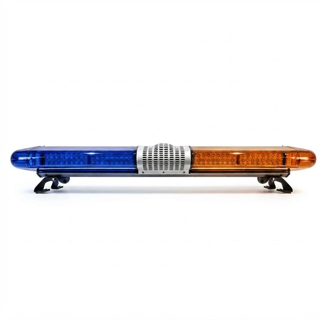 Police Lightbar Model free 3D printable STL
