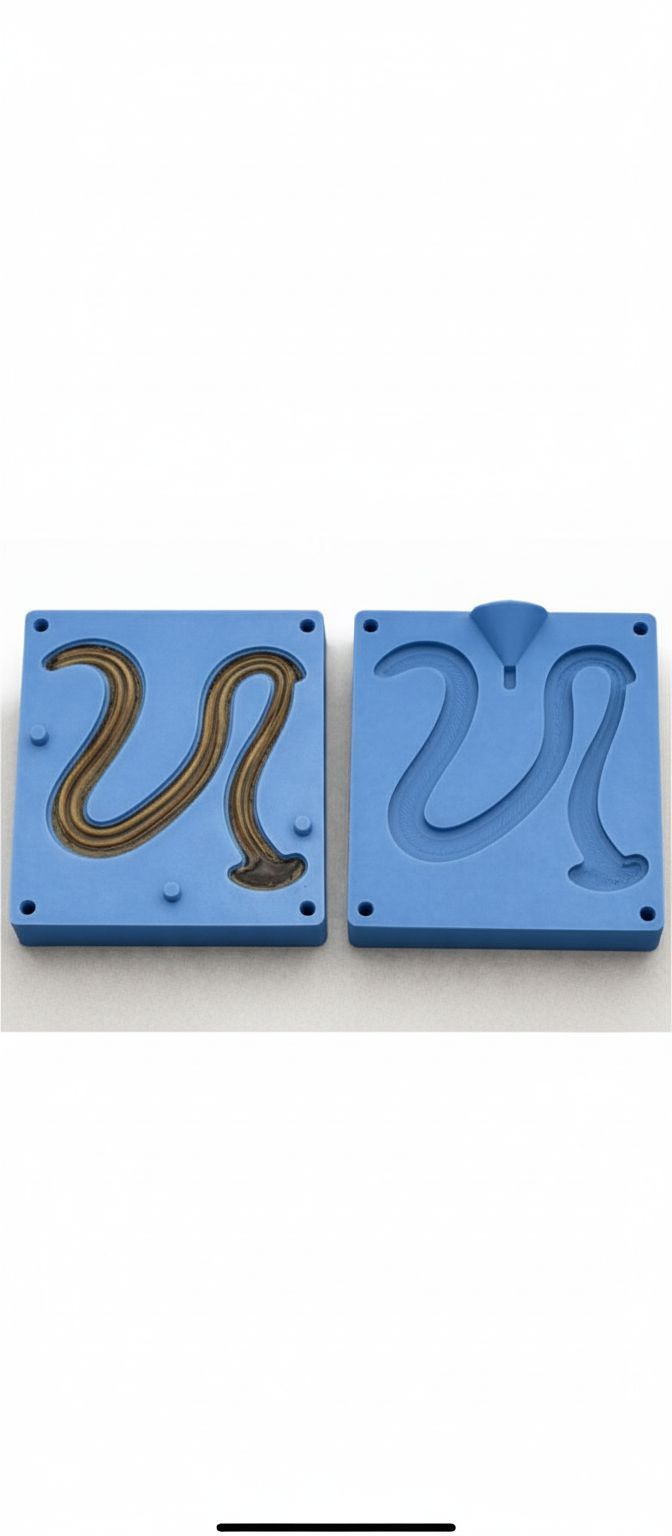 Snake Silicone Mold free 3D printable STL