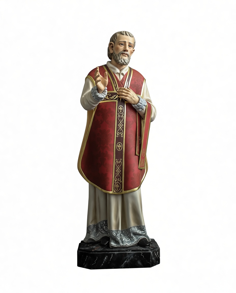 Saint Gerard Majella Statue free 3D printable STL