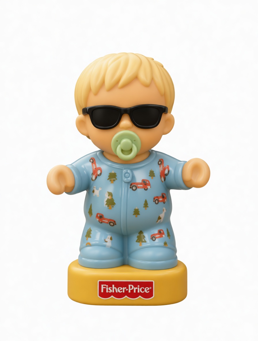 Fisher-Price Laugh & Learn Baby Figurine free 3D printable STL