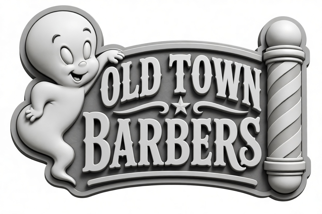 Casper Ghost Sign free 3D printable STL