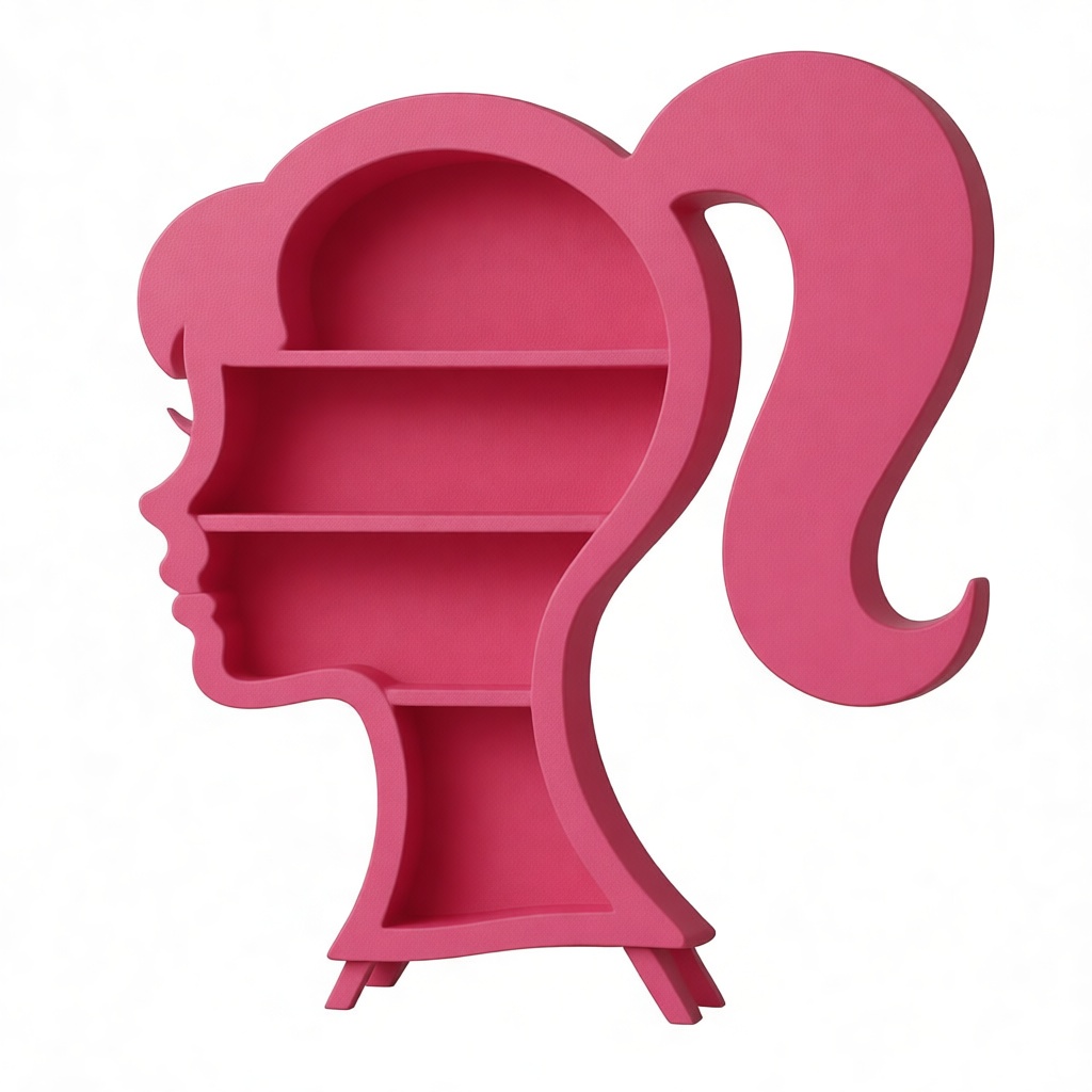 Girl Silhouette Shelf free 3D printable STL
