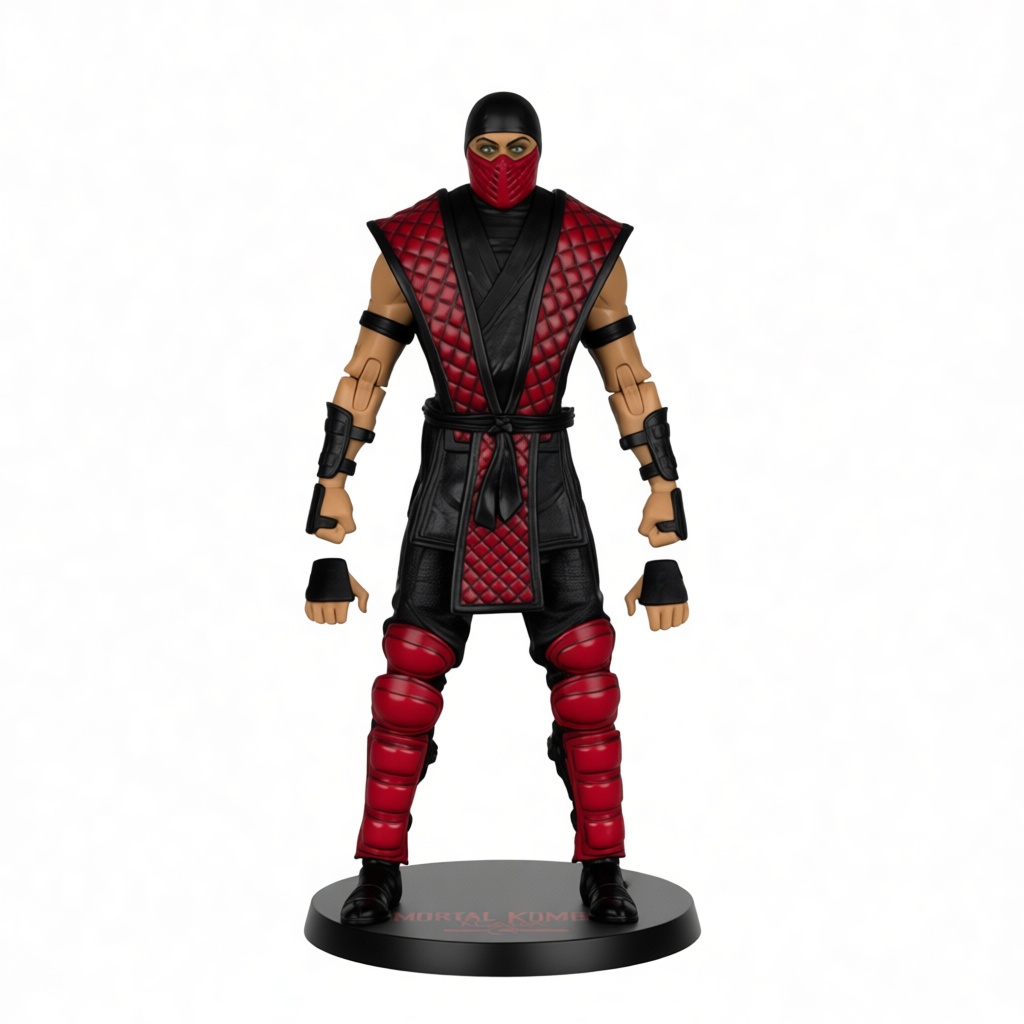 Mortal Kombat Scorpion Figurine free 3D printable STL