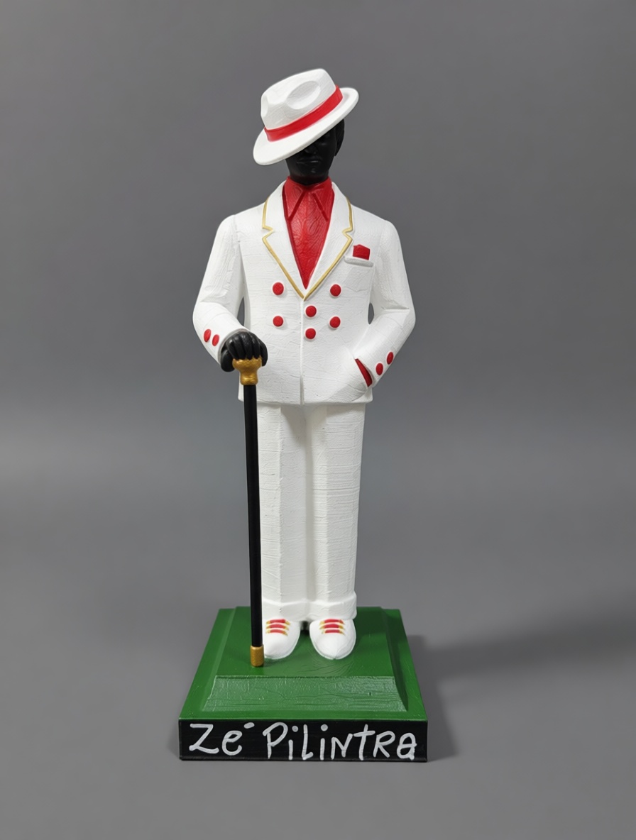 Zé Pilintra Figurine free 3D printable STL