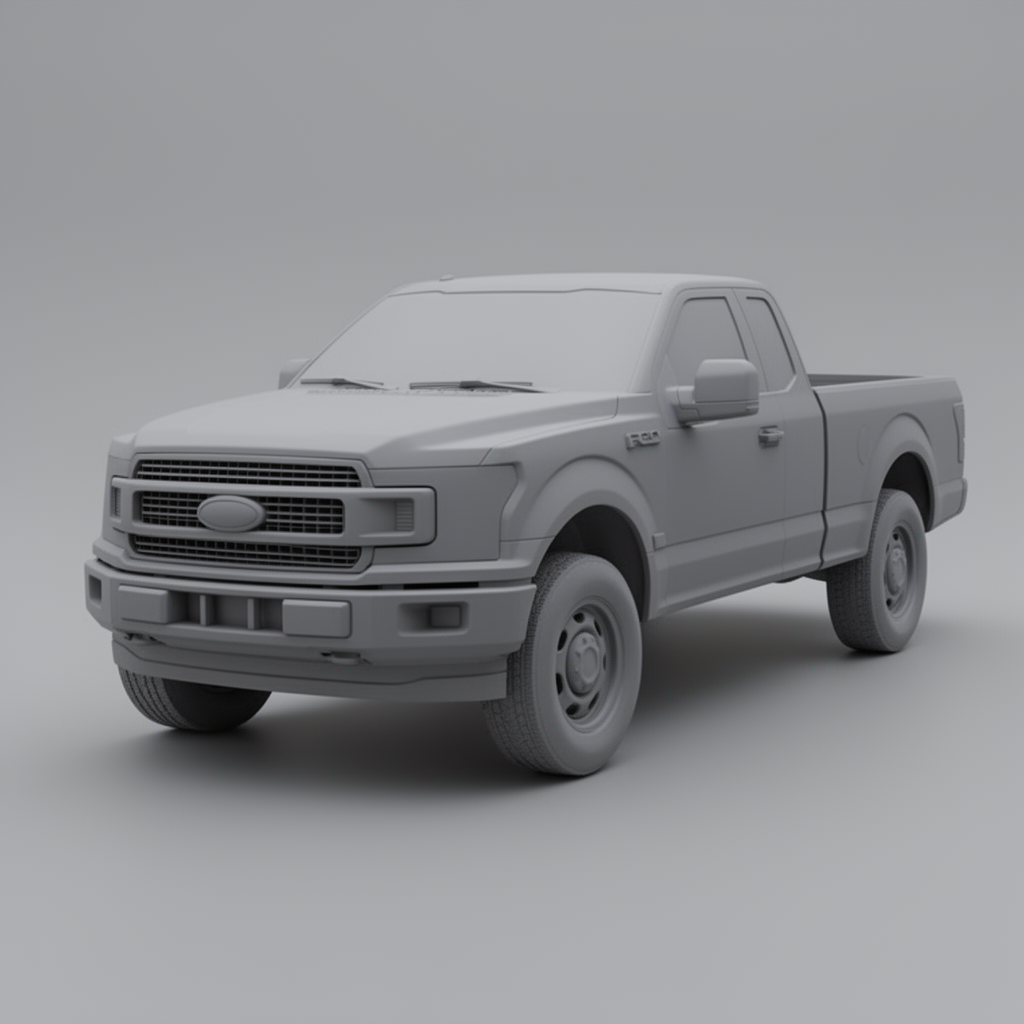 2019 Ford F-150 Classic Model free 3D printable STL