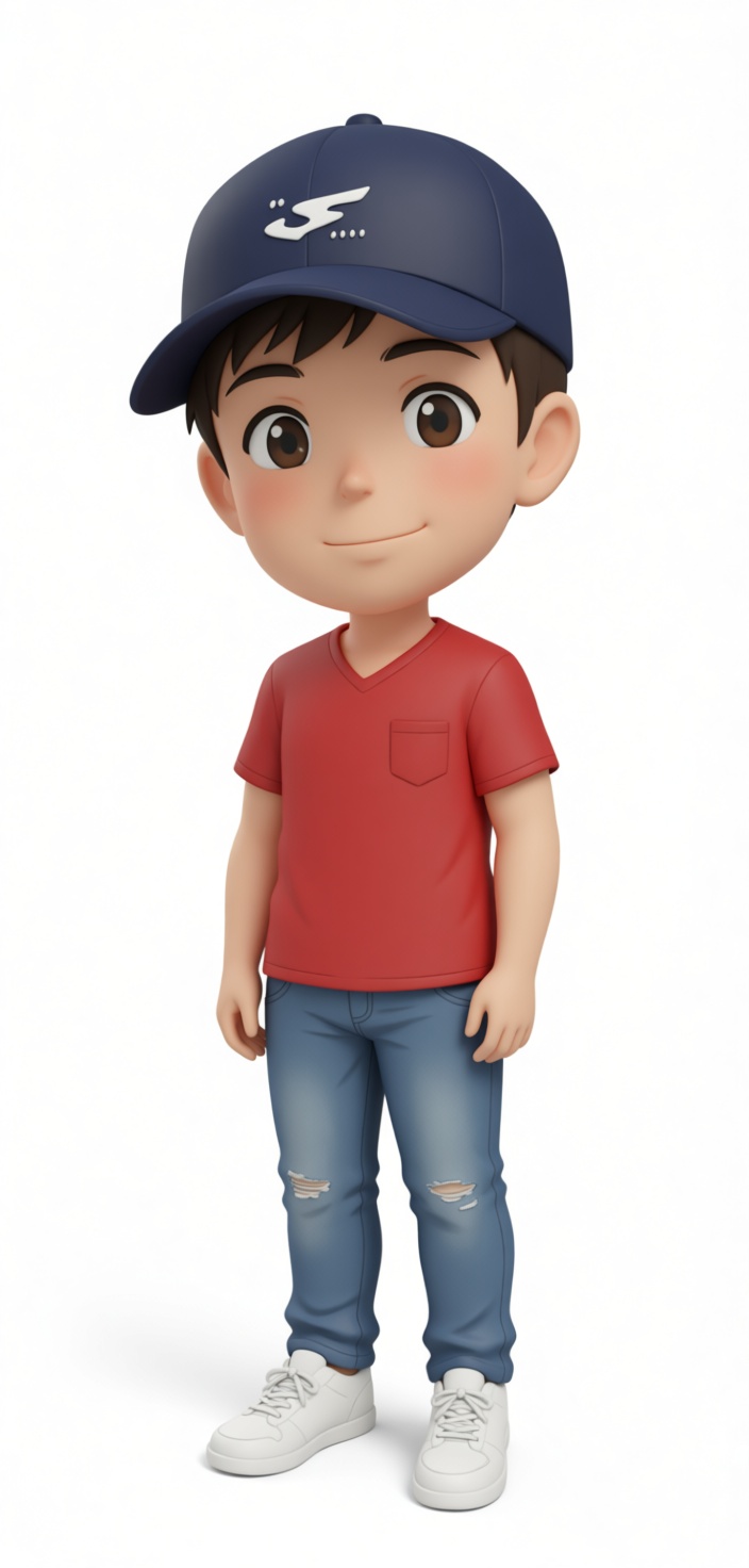 Boy Character Model free 3D printable STL