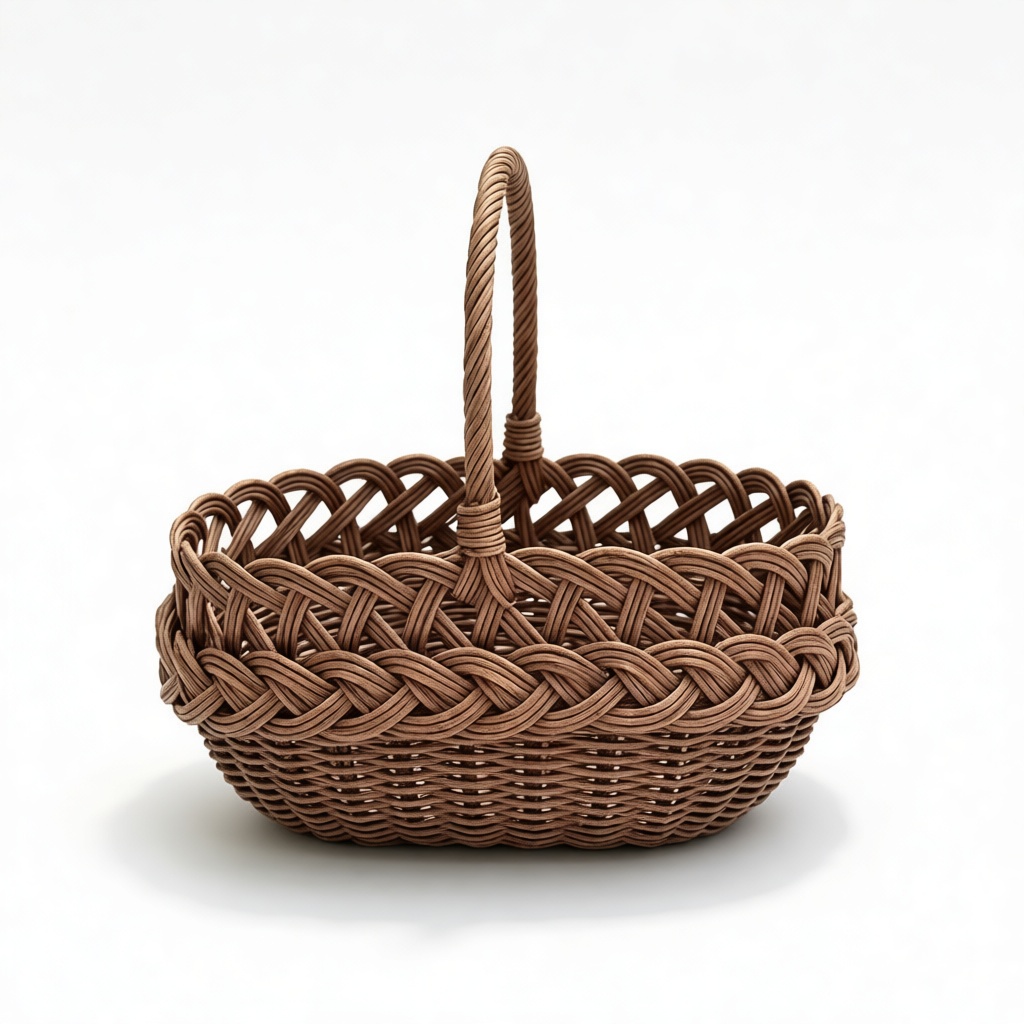 Wicker Basket Model free 3D printable STL