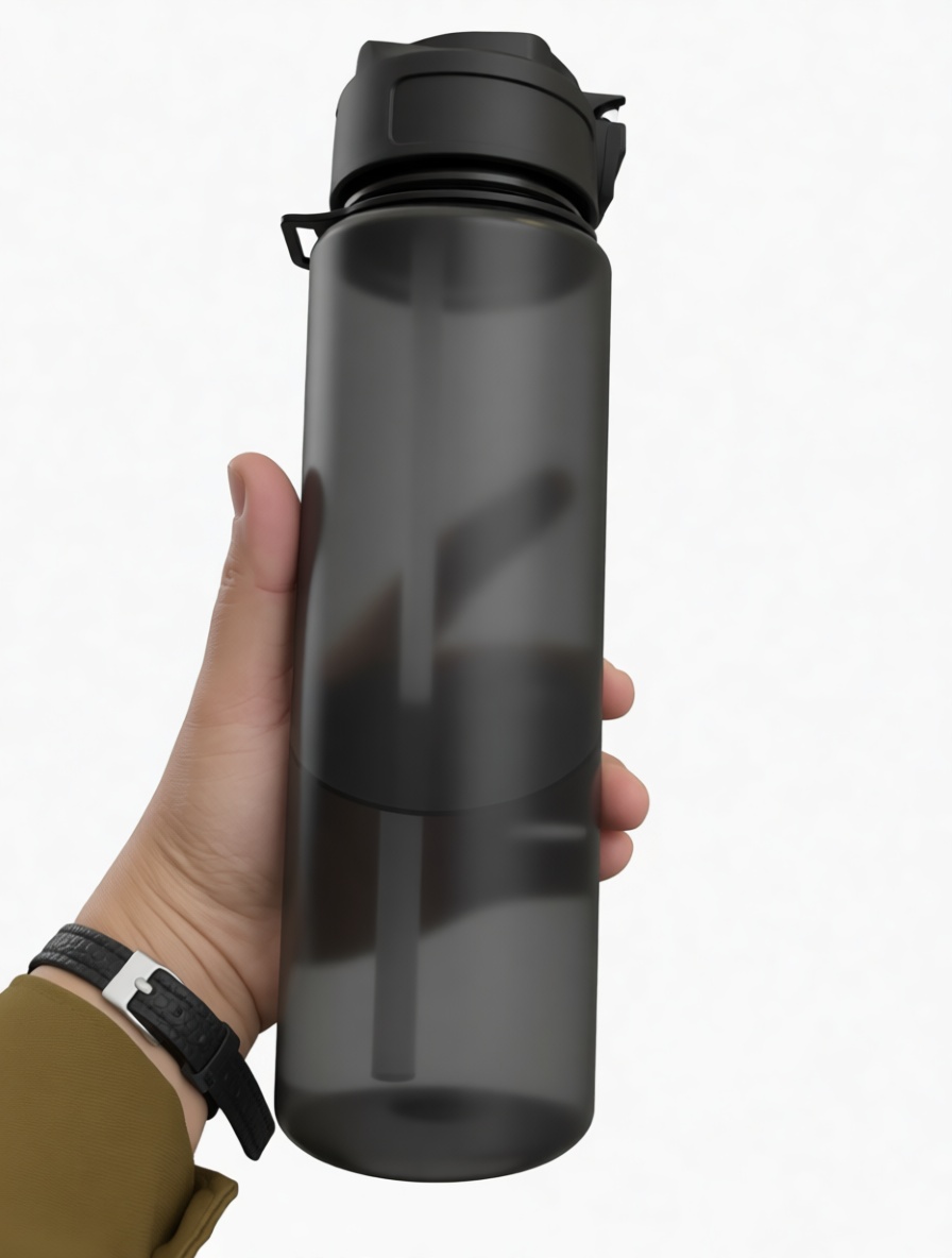 Reusable Water Bottle Model free 3D printable STL