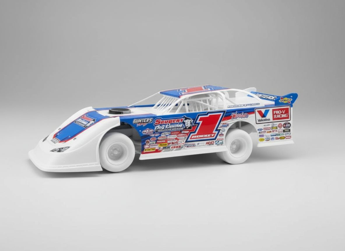 Late Model Stock Car Model free 3D printable STL