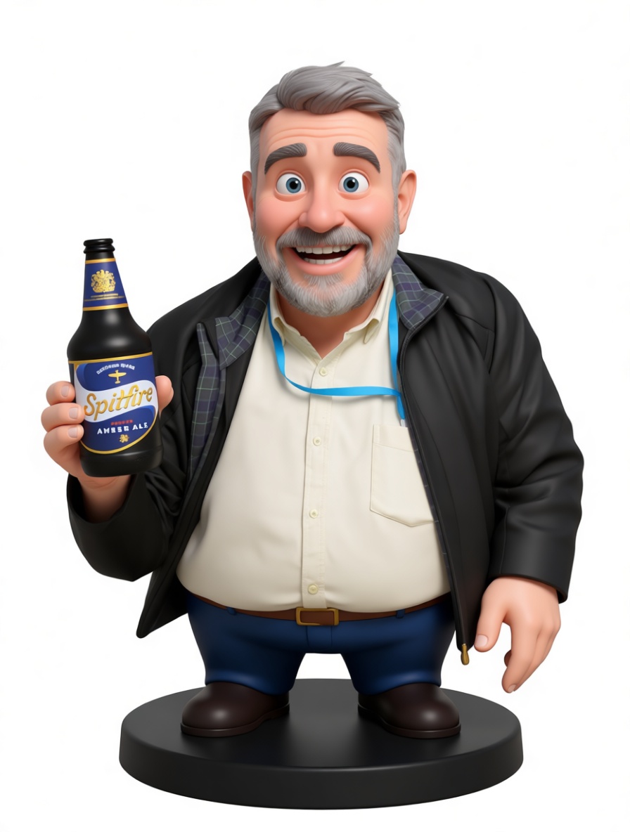 Cheerful Man Figurine free 3D printable STL