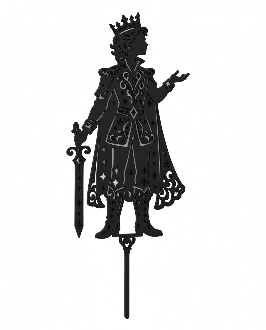 Royal Prince Cake Topper free 3D printable STL