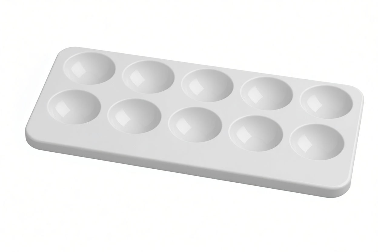 Paint Palette Tray free 3D printable STL