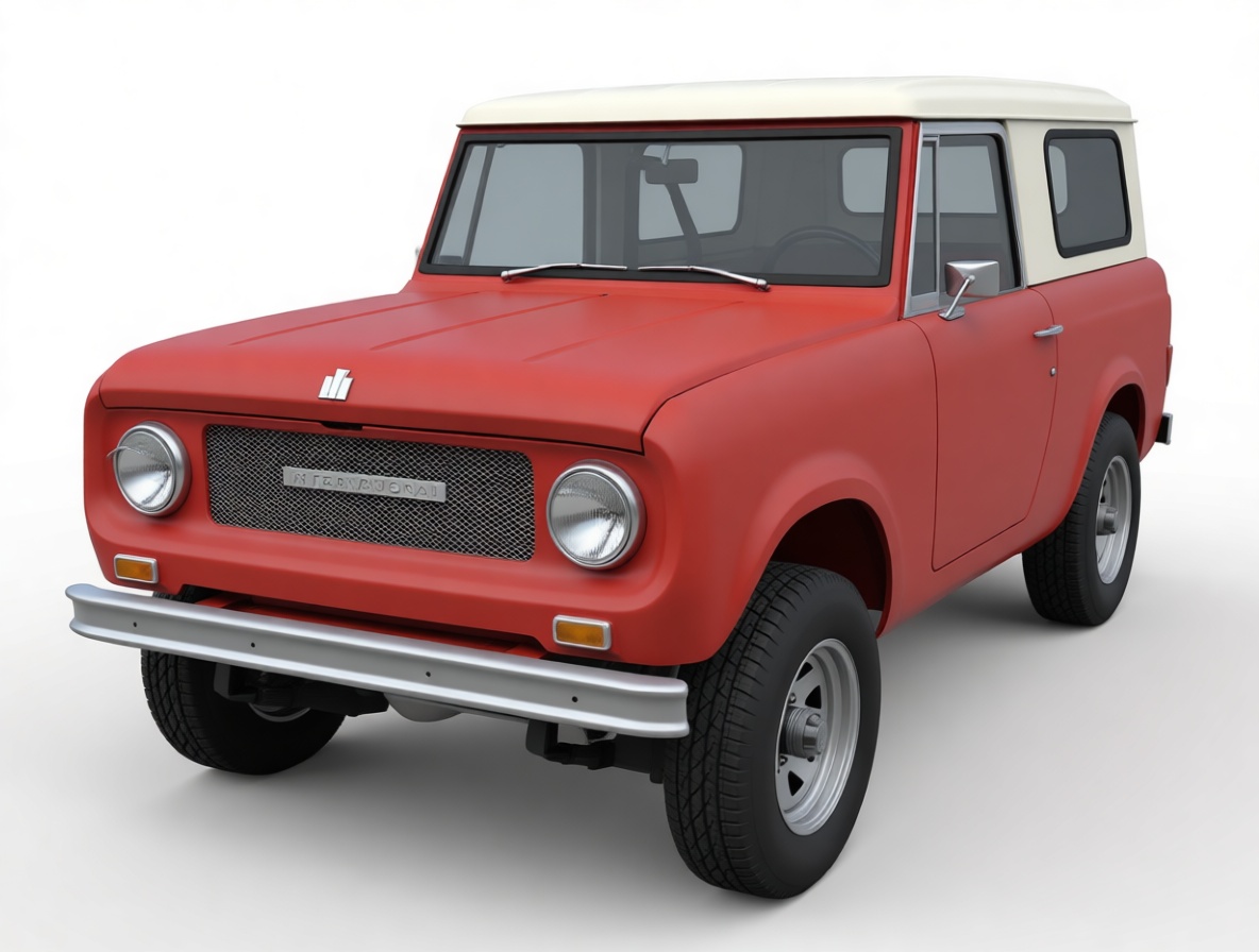 International Harvester Scout Model free 3D printable STL