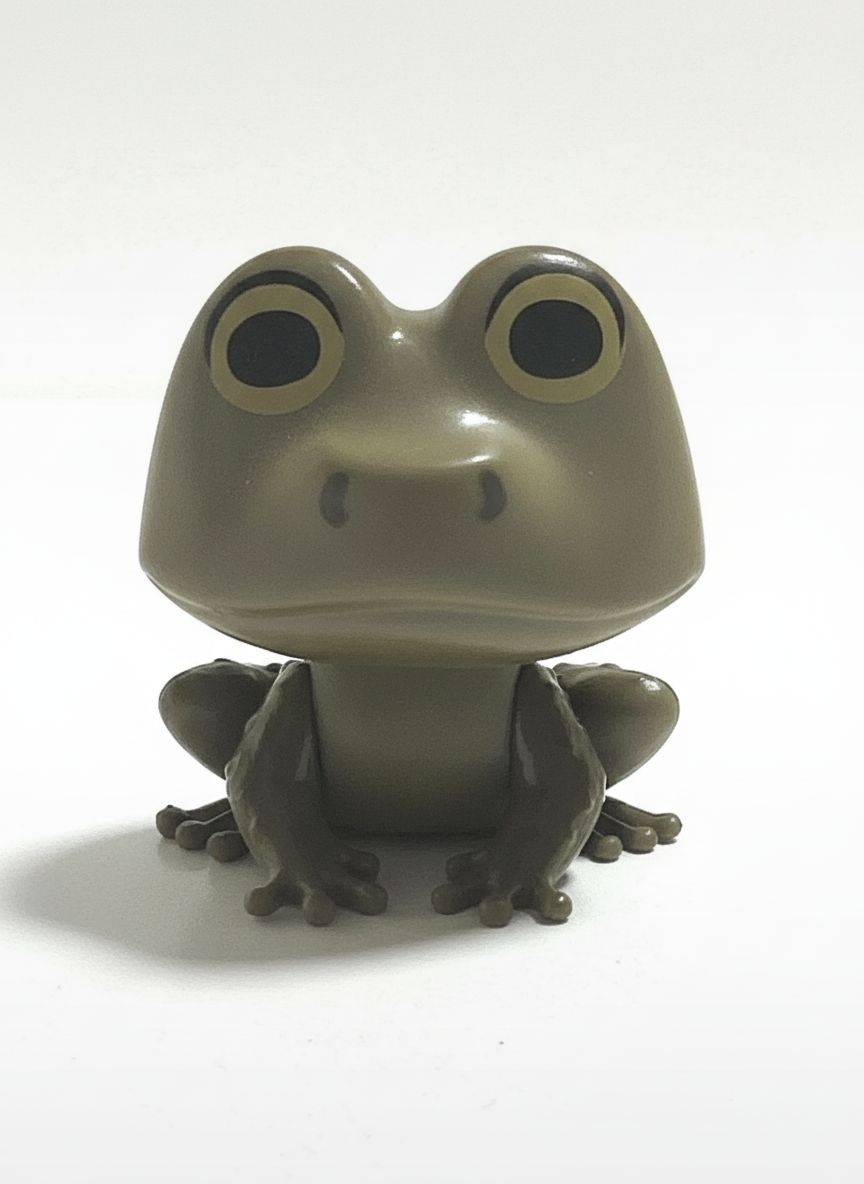 Cartoon Frog Figurine free 3D printable STL
