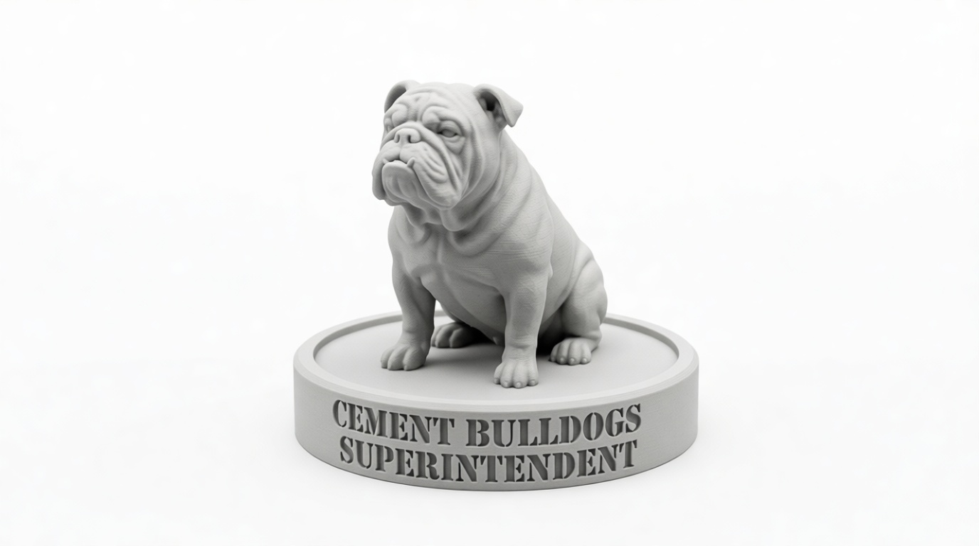 English Bulldog Figurine free 3D printable STL