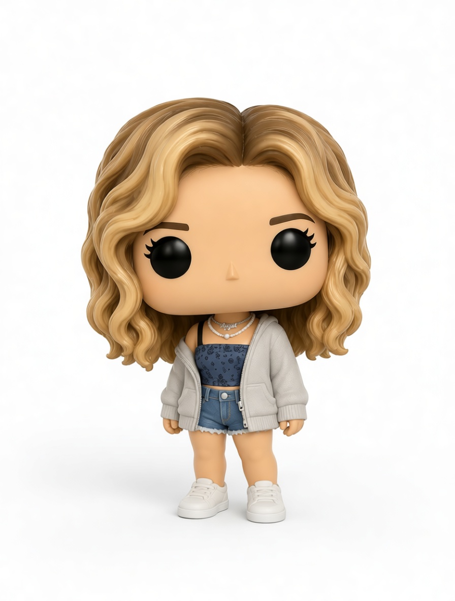 Summer Casual Girl Figurine free 3D printable STL