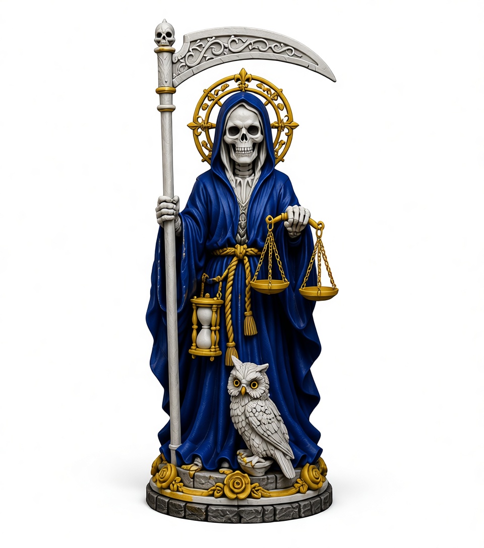 Grim Reaper Figurine free 3D printable STL