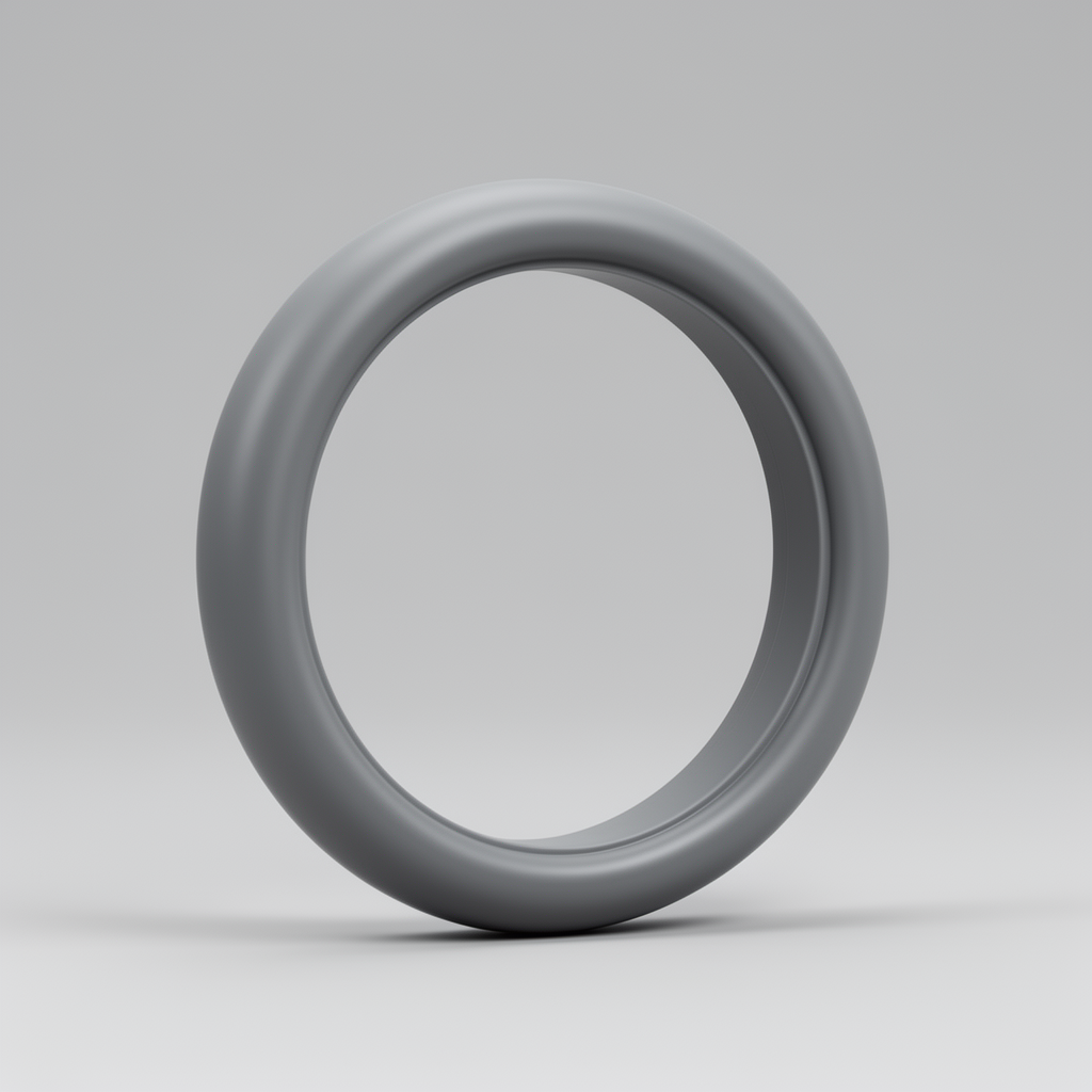 Smooth Circular Frame free 3D printable STL