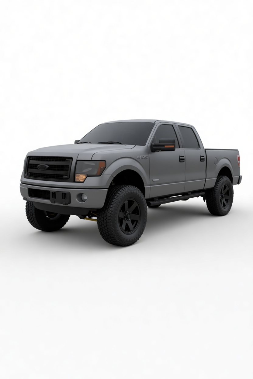 Ford F-150 Truck Model free 3D printable STL