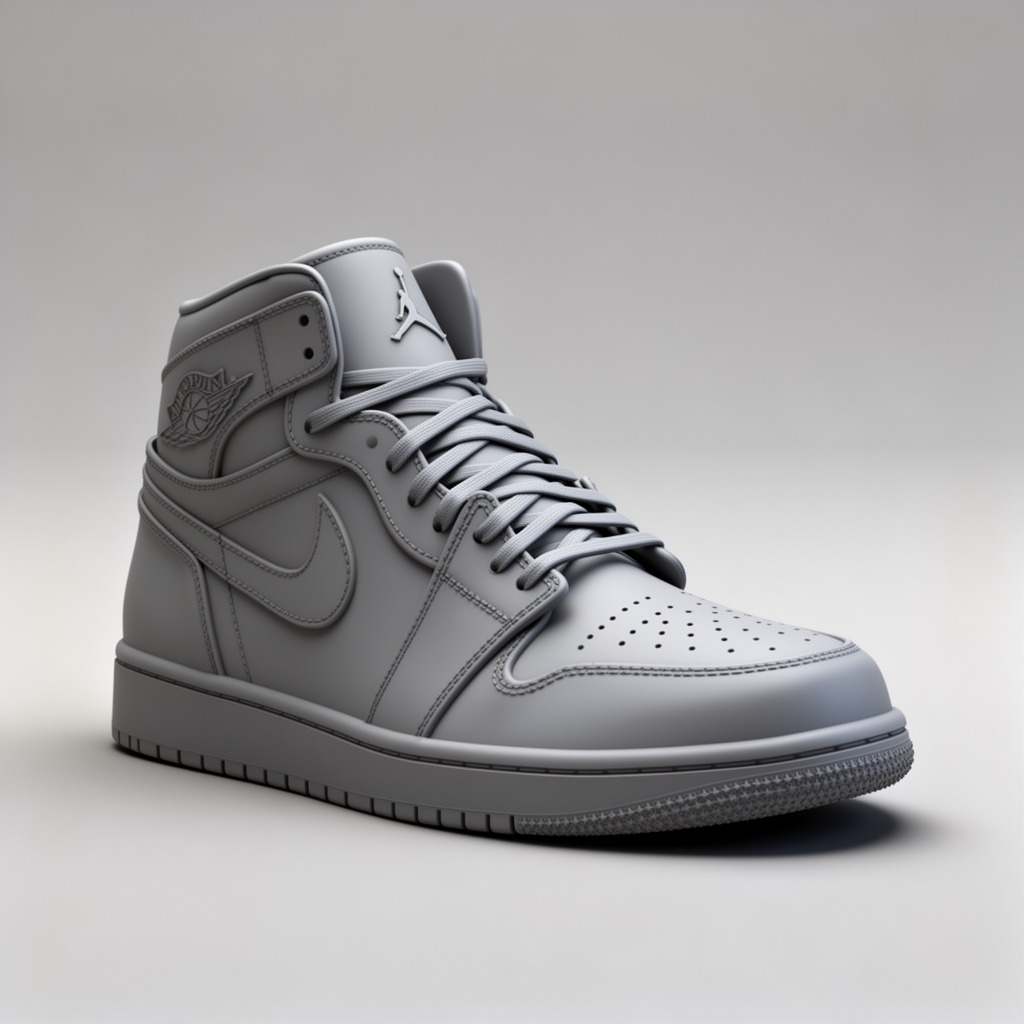 Jordan Retro 1 Sneaker free 3D printable STL