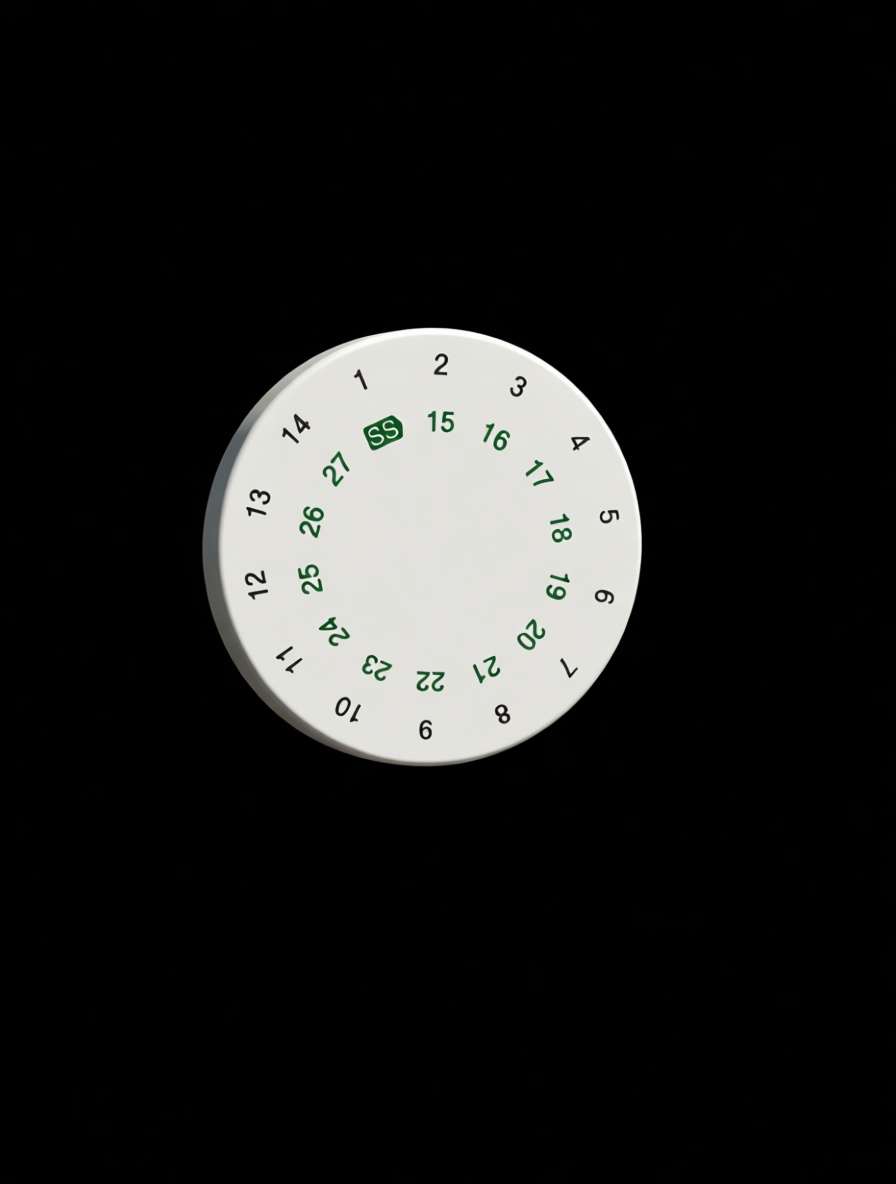 Date Dial Model free 3D printable STL