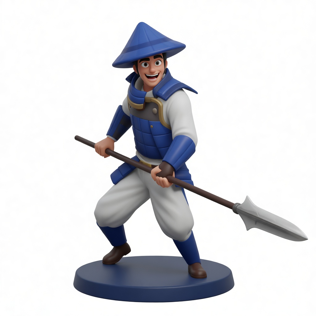 Li Shang Figurine free 3D printable STL