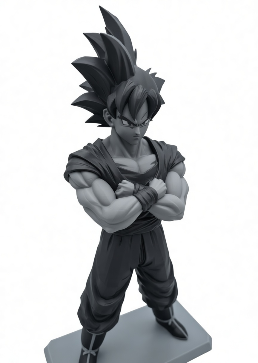 Goku Figurine free 3D printable STL