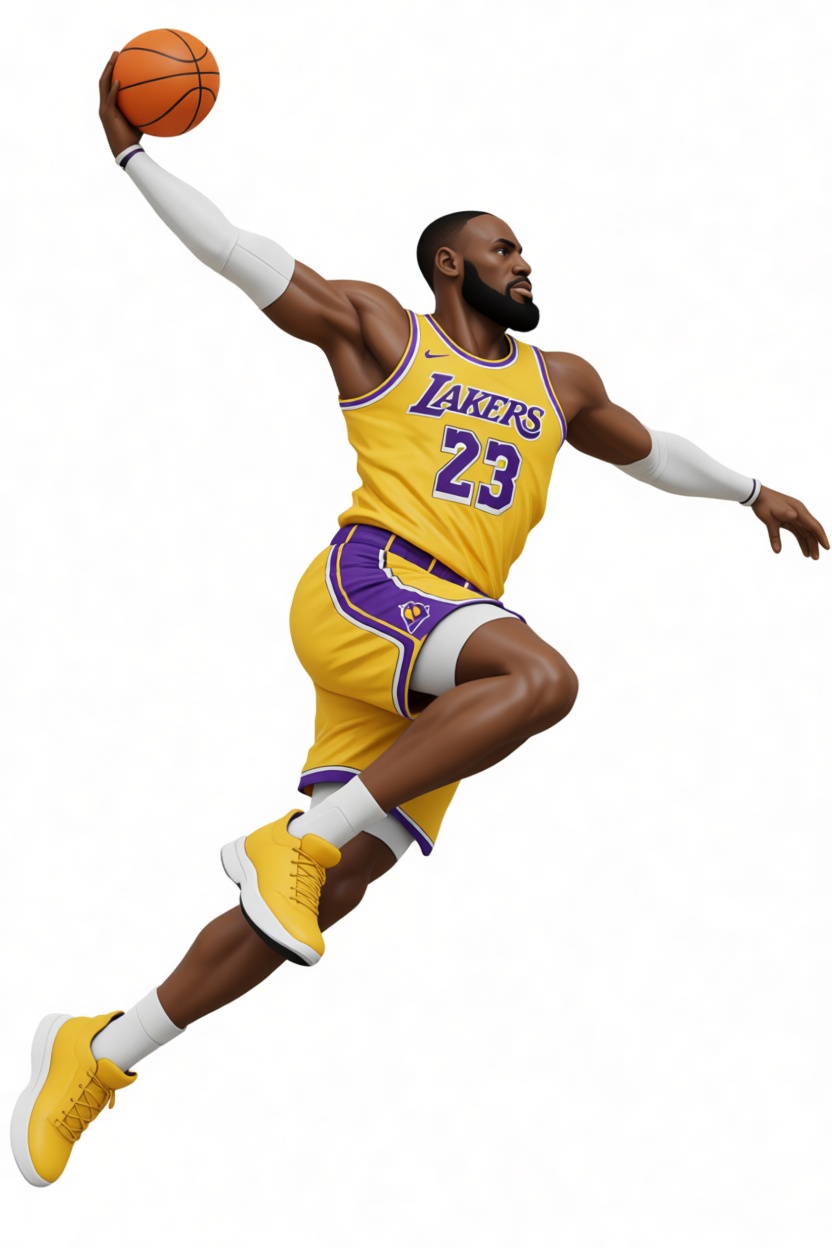 LeBron James Figurine free 3D printable STL