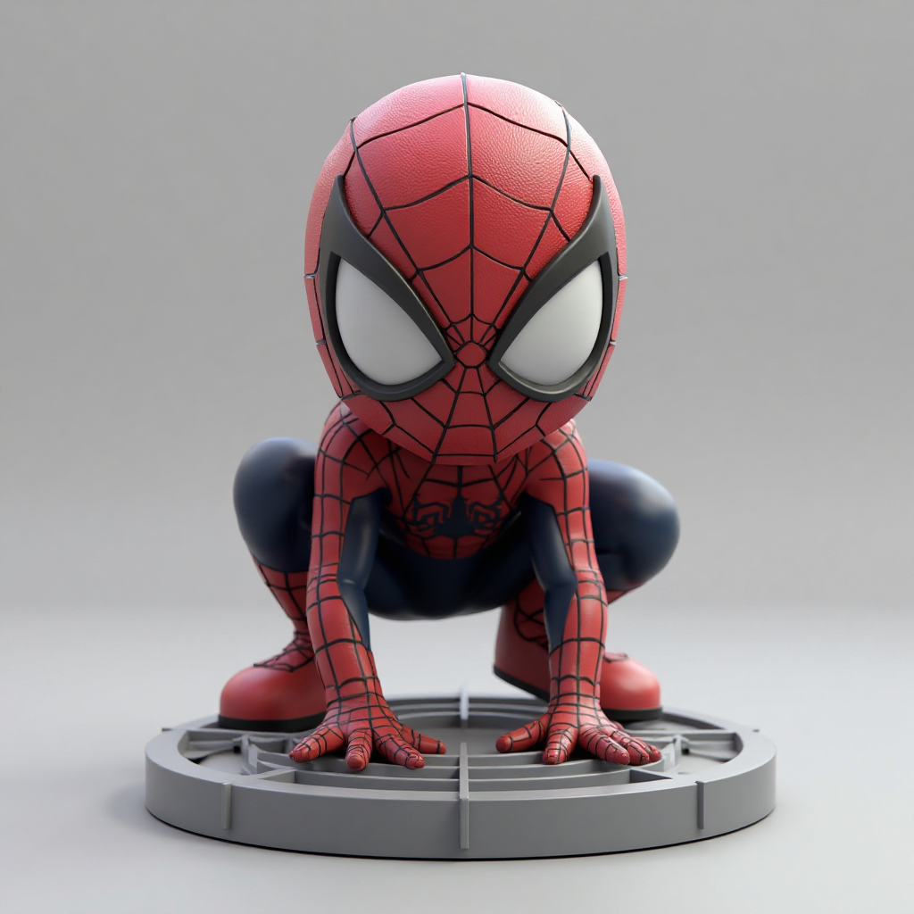 Spiderstrike Mini Statue free 3D printable STL