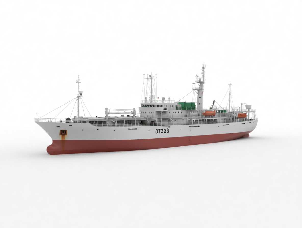 Research Vessel OT223 Model free 3D printable STL