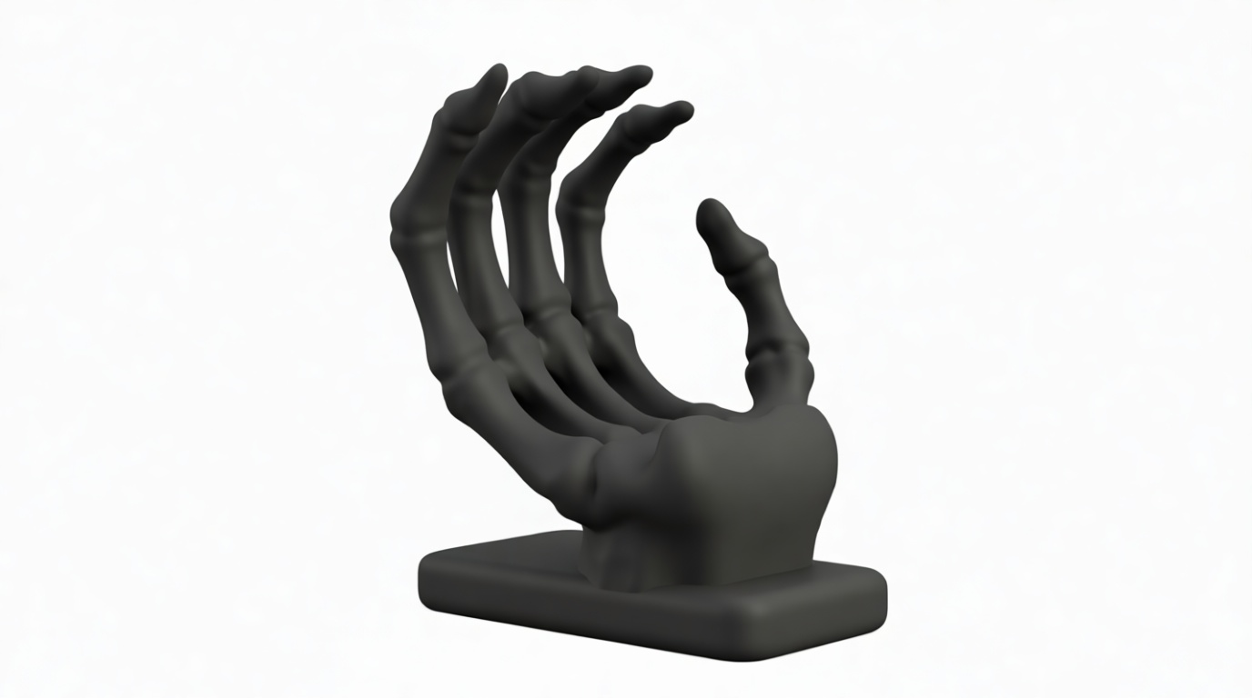 Skeletal Hand Model free 3D printable STL