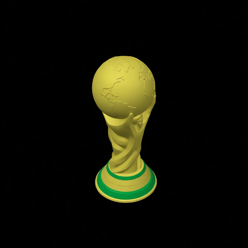 FIFA World Cup Trophy Model free 3D printable STL