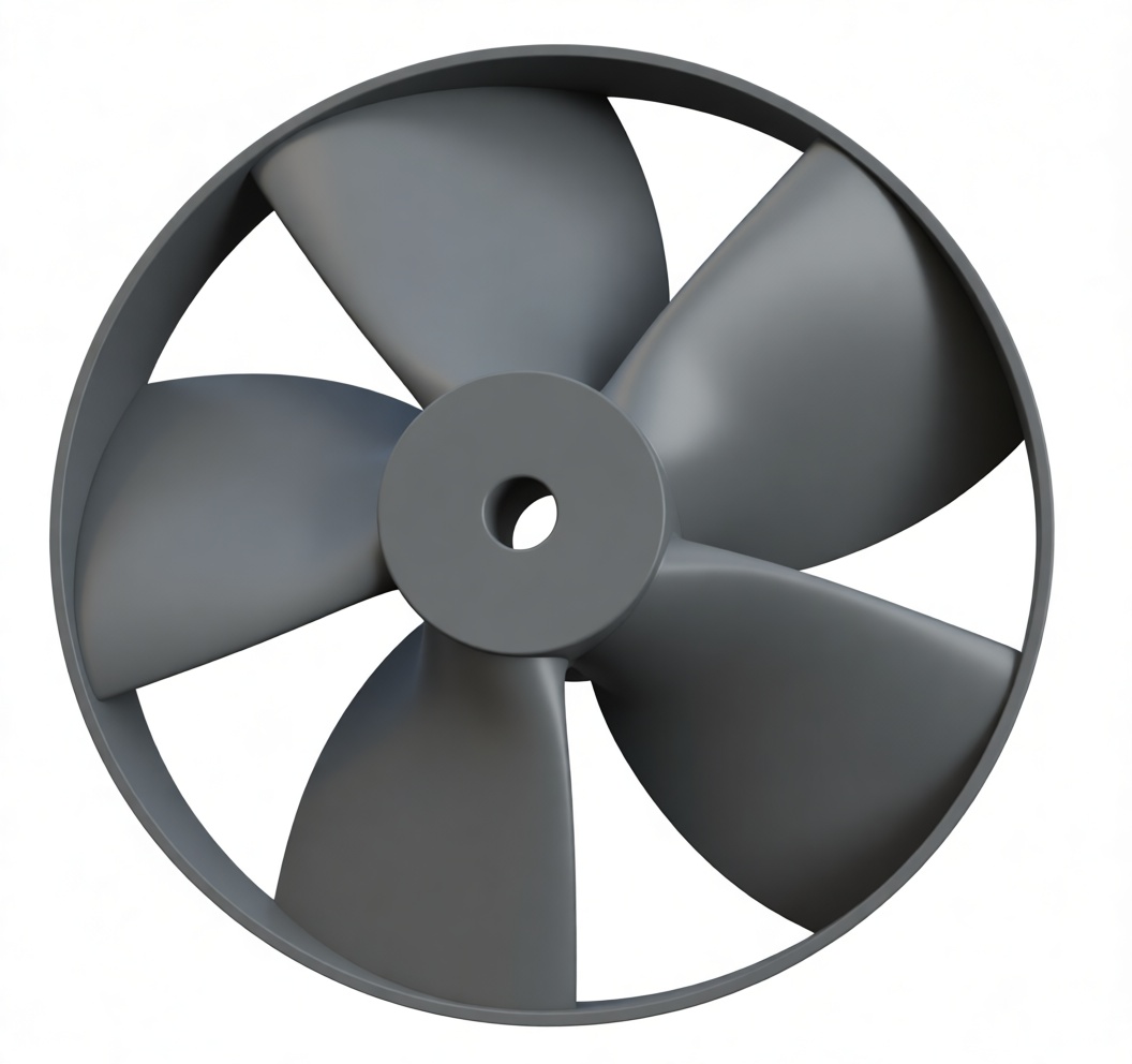 Axial Fan Model free 3D printable STL