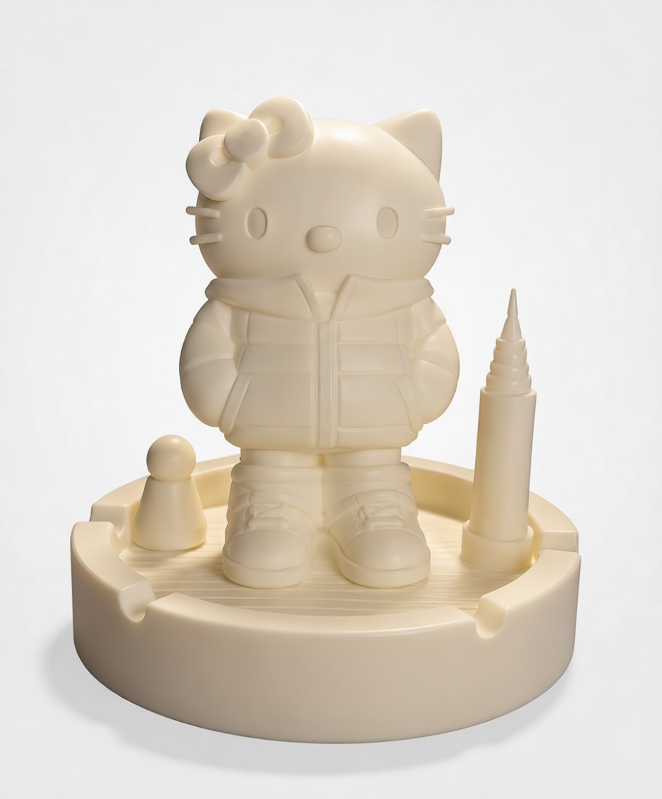 Hello Kitty Figurine free 3D printable STL